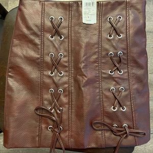 Windsor burgundy skirt
